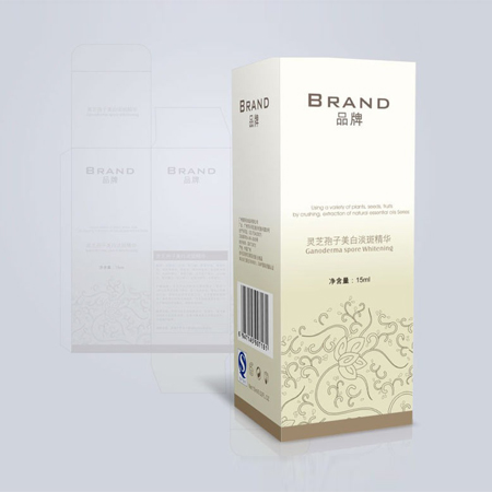精华液彩盒设计